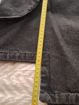 Falda Desigual  vaquera con etiqueta