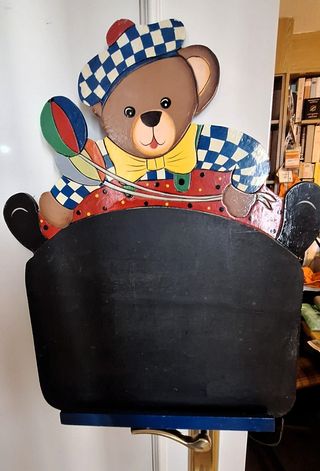 Pizarra Infantil Decorativa Oso