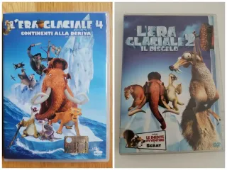 Set L'era glaciale 2 e 4 DVD