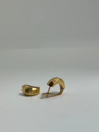 Pendientes Aro Oro 18 kt