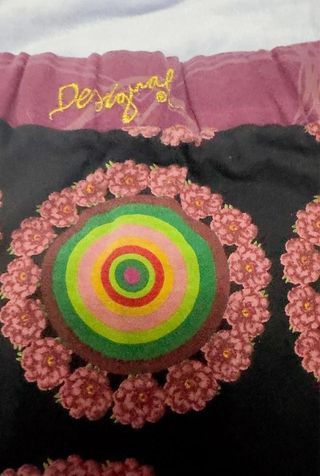 Falda Desigual Multicolor