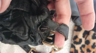 Borsa Prada Nappa Gaufre Messenger Nera