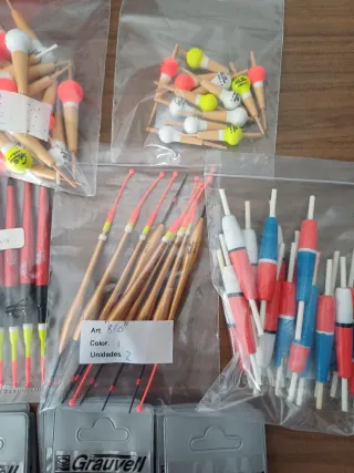 135 Flotadores de Pesca - Boyas