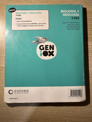 Biología y Geología 3º ESO.