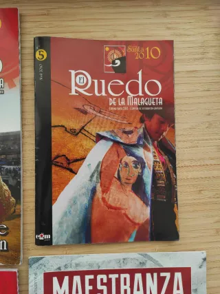 Lote de 4 revistas toros el ruedo malaga
