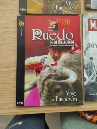 Lote de 4 revistas toros el ruedo malaga