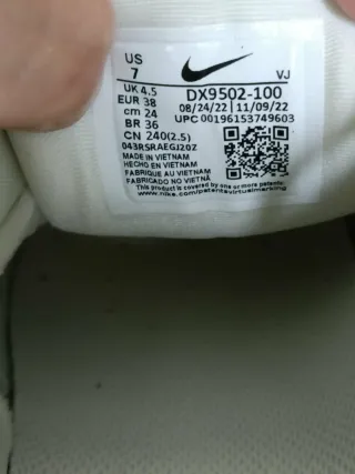 Nike Air Max 90 SE Talla 38 Beige/Marrón