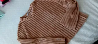 Felpa Zara Marrone Taglia M