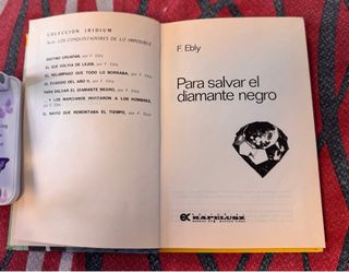 Libro de colección: Para salvar el diamante negro.