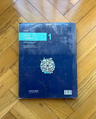 Libro de texto; Física y Química 1º Bachillerato.