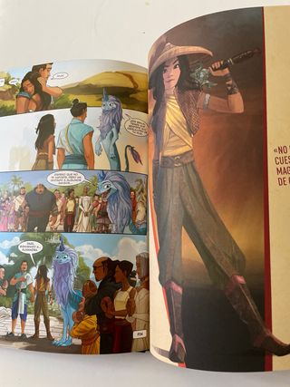 Raya y el último dragón. La novela gráfica: Cómic