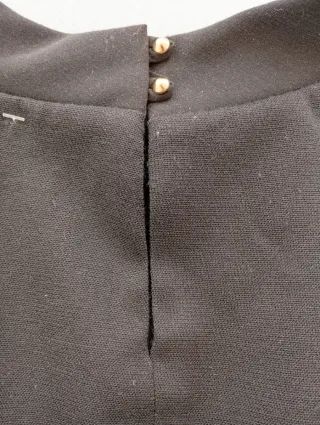 Vestido pichi negro talla M