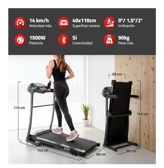 Cinta de Correr Fitfiu MC-200