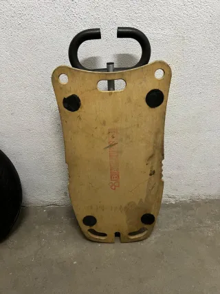 Plataforma de carga con ruedas plegable