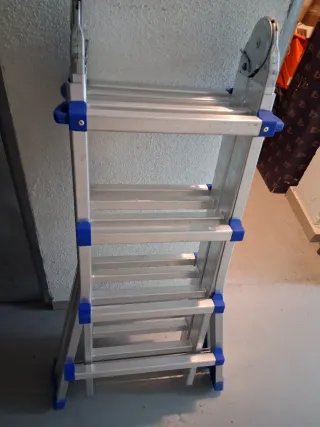 Escalera Plegable Aluminio