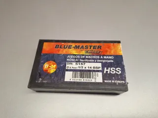 Juego Machos 1/2 x 14 BSP DIN 5157