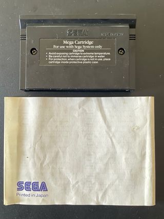 Vigilante -Master System- COMPLETO!