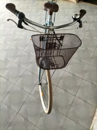 Bicicleta Paseo Holandesa Azul