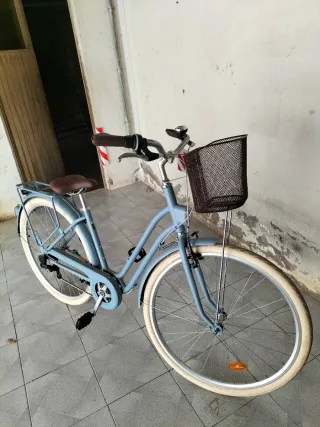 Bicicleta Paseo Holandesa Azul