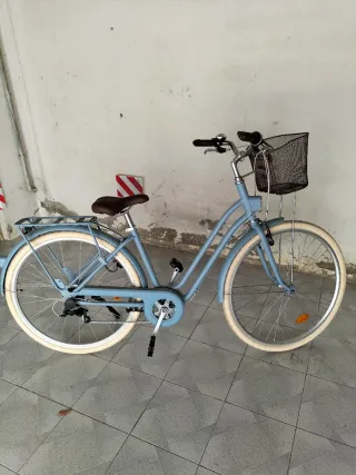 Bicicleta Paseo Holandesa Azul