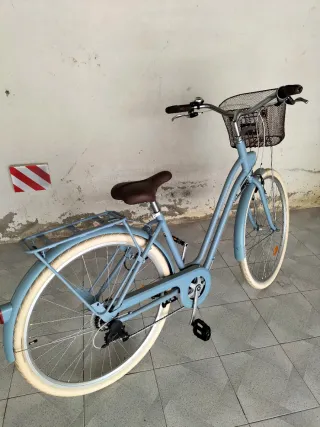 Bicicleta Paseo Holandesa Azul