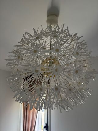 Lámpara Techo Ikea Papel Blanca