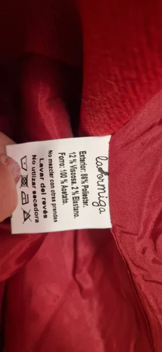 Capa niña La Hormiguita Talla 12