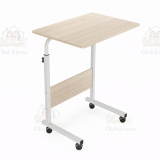 Mesa auxiliar ajustable con ruedas - Nueva (60cm)