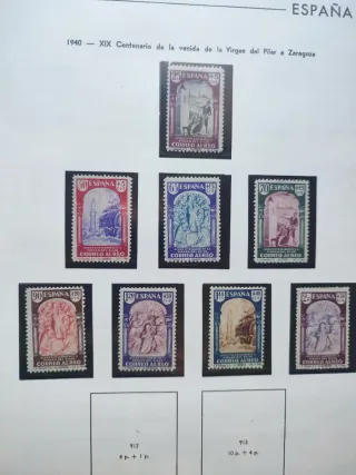 Álbum Sellos España 1875-1948