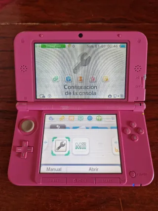 2 Nintendo 3DS XL Rosas (1 para piezas)