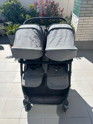 Carrito Gemelar TucTuc con capazo