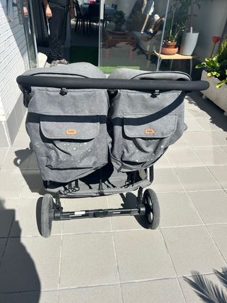 Carrito Gemelar TucTuc con capazo