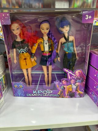Set 3 Bambole K-Pop Demon Hunters