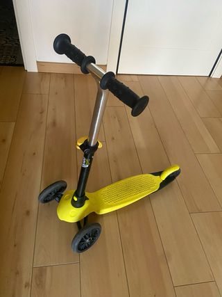 Patinete 3 Ruedas Btwin Decathlon Amarillo