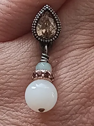 Pendientes Sunfield Plata y Rosa