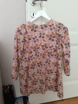 Vestito cotone floreale tg 8