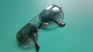 Gafas Ray-Ban Aviator Cristal Azulado