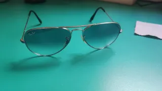 Gafas Ray-Ban Aviator Cristal Azulado