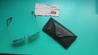 Gafas Ray-Ban Aviator Cristal Azulado