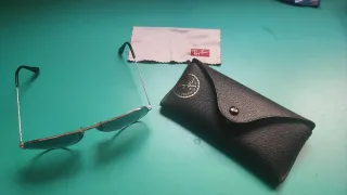 Gafas Ray-Ban Aviator Cristal Azulado