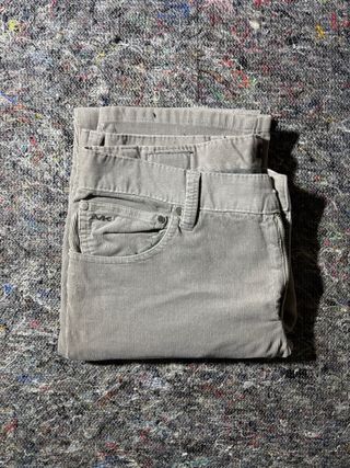 Pantaloni Michael Kors Slim Fit Velluto Grigio