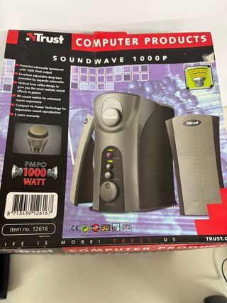 Altavoces Trust Soundwave 1000P