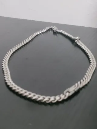 Collana Argentata Uomo Donna