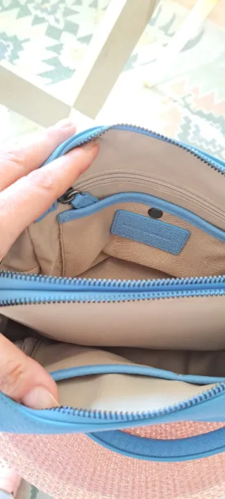 Bolso Adolfo Dominguez Azul