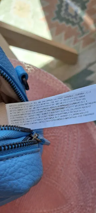 Bolso Adolfo Dominguez Azul