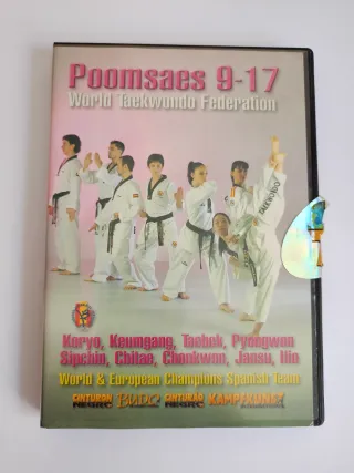 DVD Taekwondo Poomsaes 9-17 WTF Español