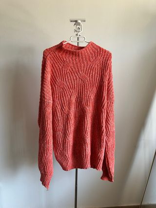 Jersey Coral Trenzado
