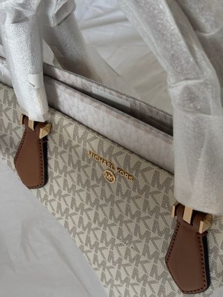 Bolso Michael Kors Beige y Marrón