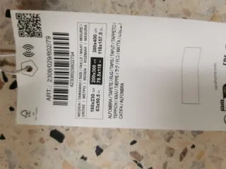 Alfombra Zara Home Beige y Multicolor