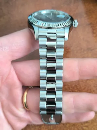 Reloj Lotus Freedom Negro y Plateado